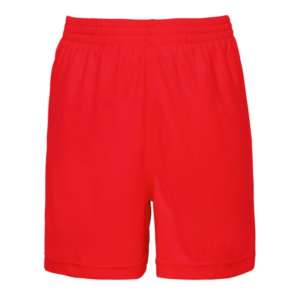 AWDis Just Cool Childrens/Kids Sport Shorts / Fire Red
